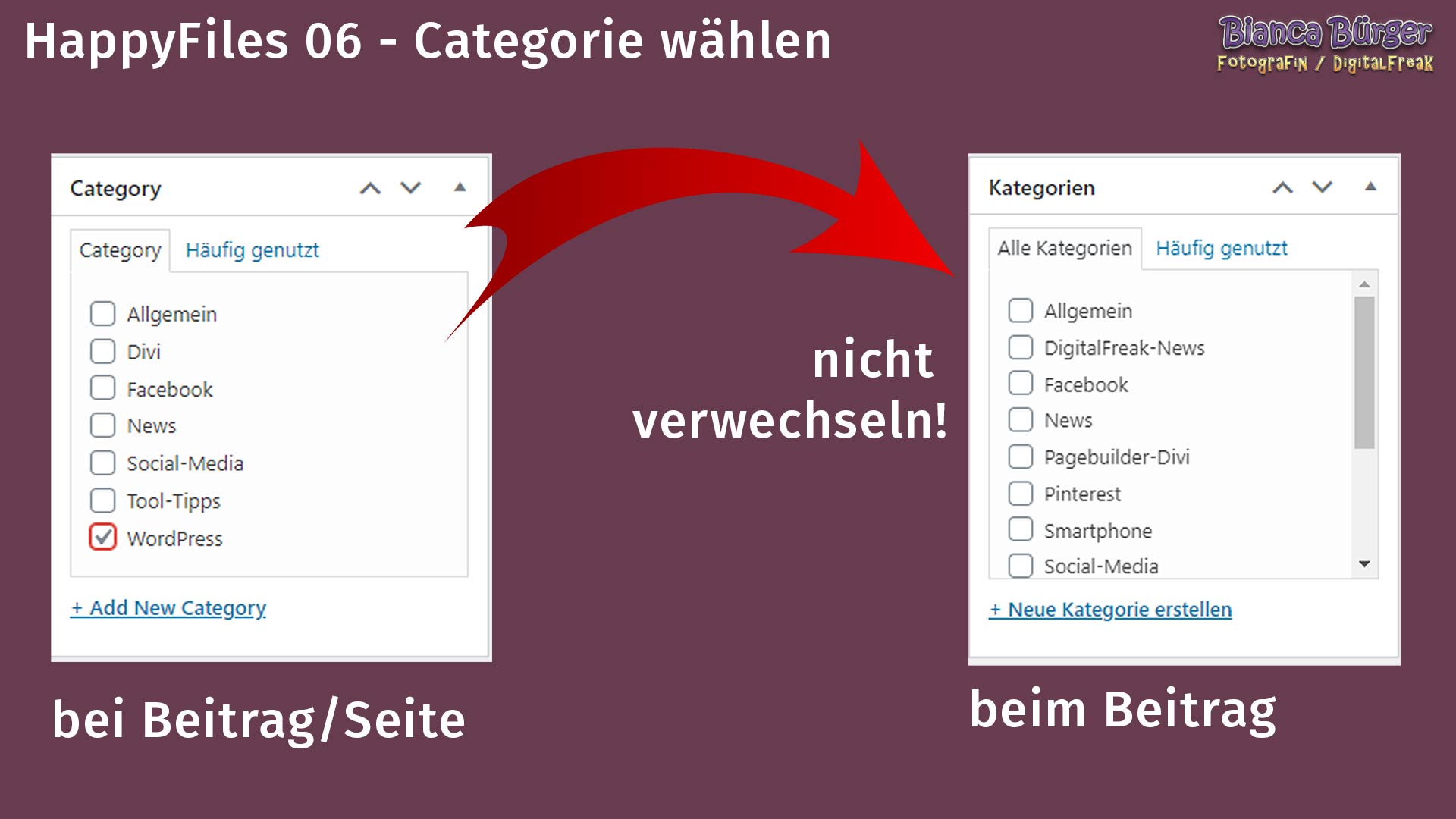 Ordnung schaffen mit dem WordPress-Plugin HappyFiles 8