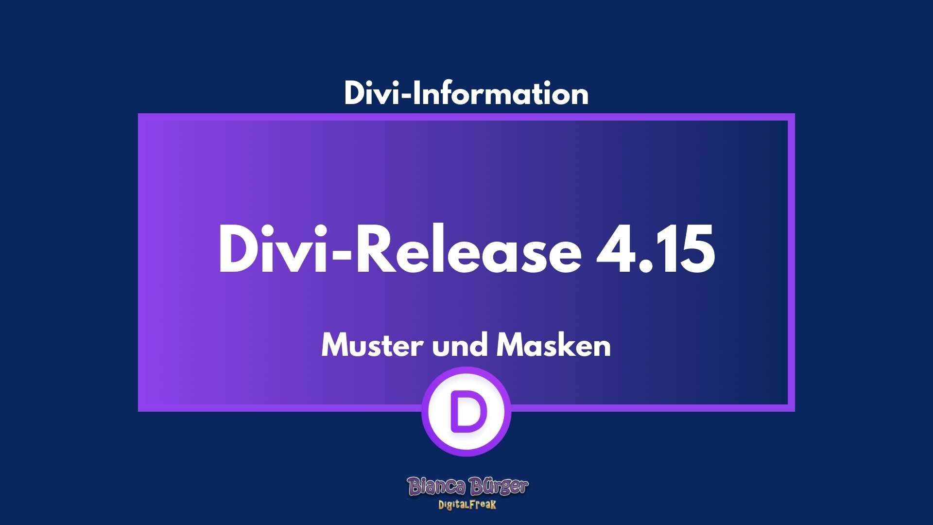 Divi-Theme und -Builder Version 4.15 9