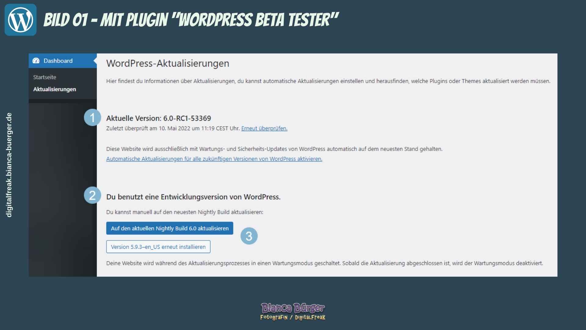 WordPress-Release 6.0 kommt bald - Willst Du es vorher testen? 1