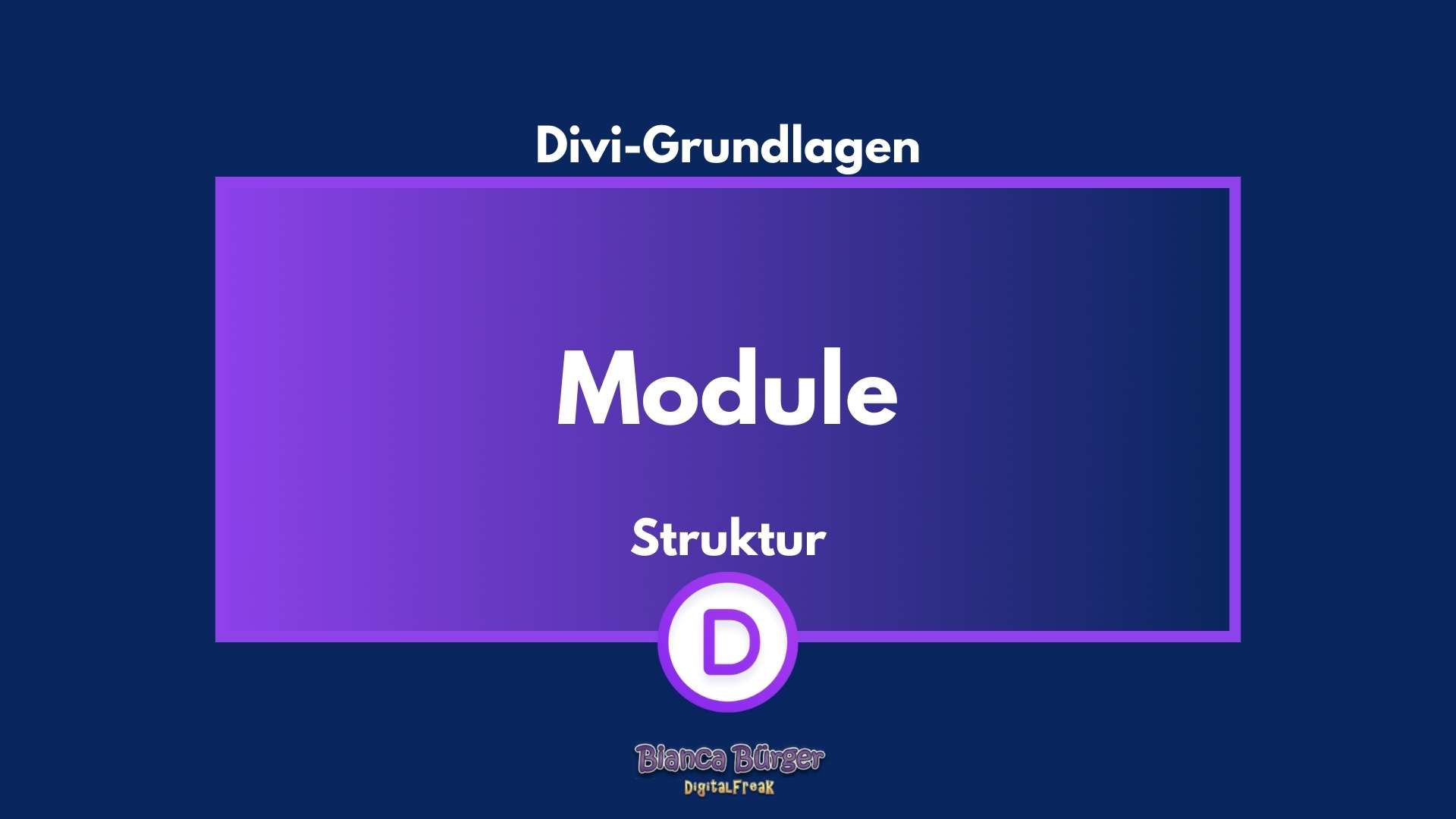 Was sind die Module bei Divi? 10
