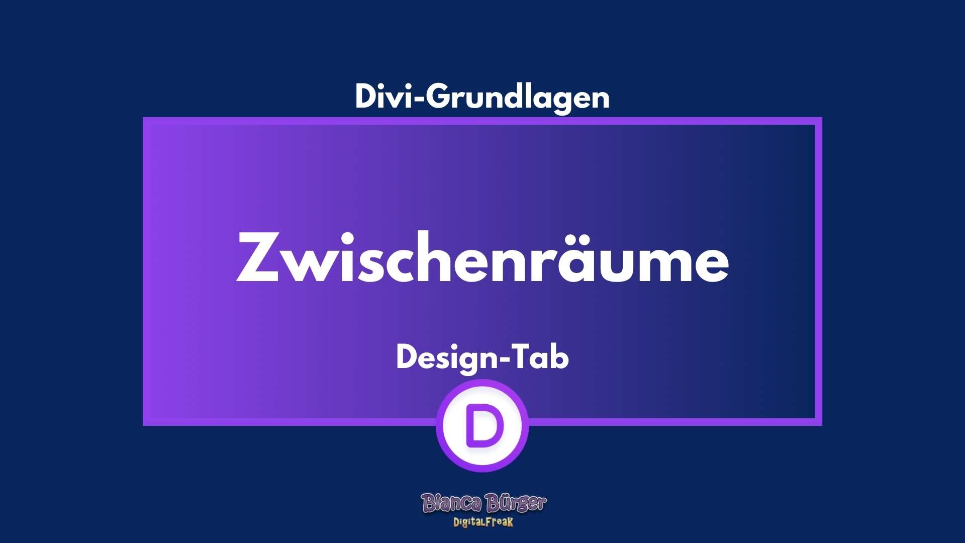 Was sind die Zwischenräume bei Divi? 4