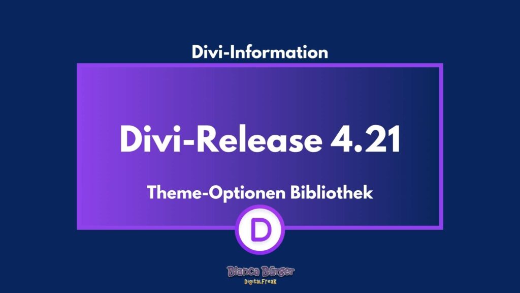 Divi-Theme und -Builder Version 4.21 1