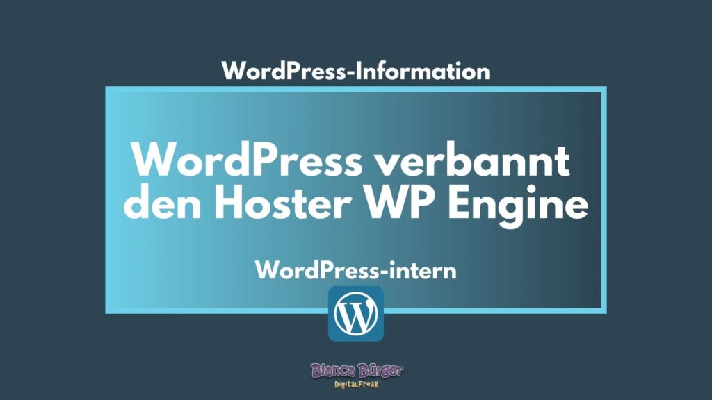 WordPress verbannt den Hoster WP Engine 3