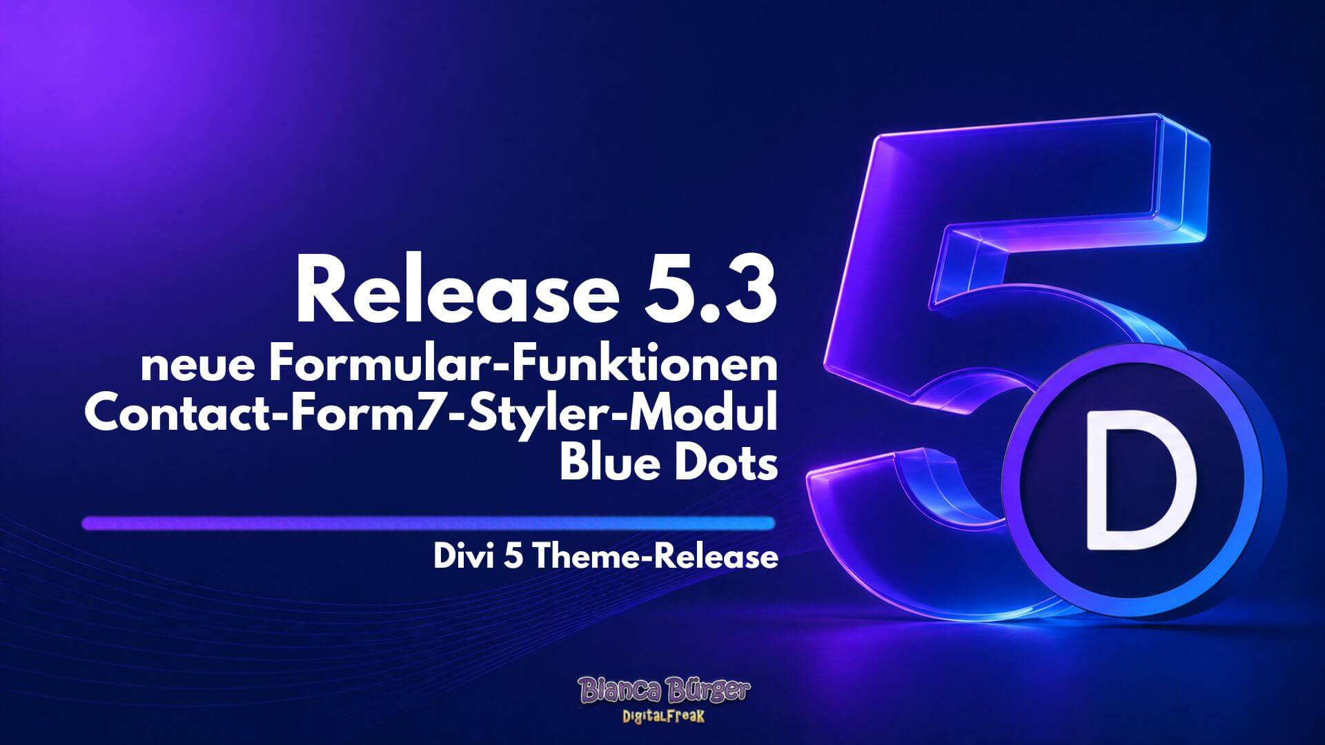 Divi 5 Release 5.3 - neue Formular-Unterstützungen 8