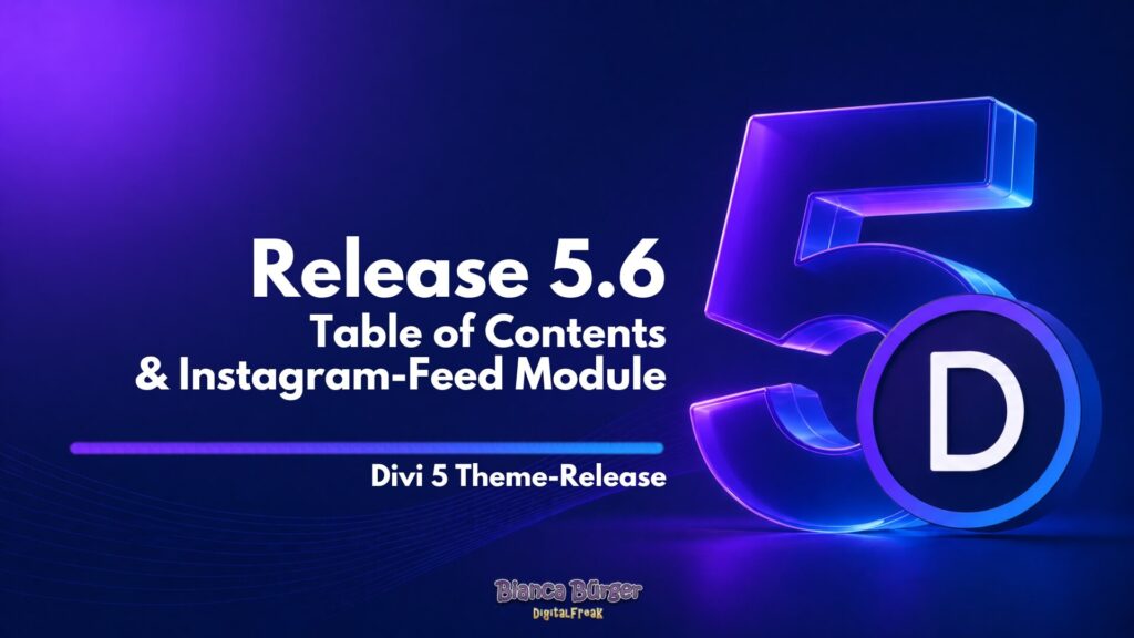 Divi 5 Release 5.6 - zwei neue Module! 1